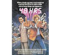 48 Hrs (Eddie Murphy/Nick Nolte) - Mini Film Poster/Book Clipping