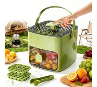 48 Ice Cube Maker, 2026 New Portable Ice Maker, Ice-Cube Tray With Lidm, Intelligent 2-In-1 Design Storage, Quick With Just One Touch For Home Kitchen (#01)