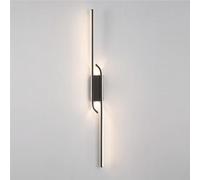 48 in Minimalist Wall Sconce Fixture Bar, Linear Strip Wall Lamp Geometric Hardwired Indoor Wall Wash, Wall Mounted Light for Living Room Bedroom