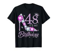 48 It's My Birthday 48 Years Old 48th Birthday Girl Lady T-Shirt