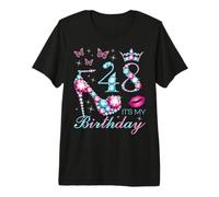 48 It's My Birthday 48 Years Old It's My 48th Birthday Party Premium T-Shirt