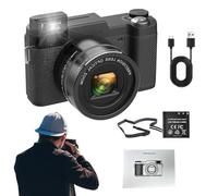 48 Megapixel Vlogging Camera, Professional Digital Camera, Advanced Camera for Filming, 4K Camera for Vlogs, High Megapixel Camera, Multifunctional Vlogging Camera, Camera for Documentary Filming