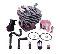 48 mm Cylinder Piston Kit for MS360 036 034 Chainsaw Replacement Part with Fuel Filter Metal Construction to Increase Performance Easy Assembly for Professionals and DIY Enthusiasts