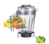 48 oz Asc.ent Container Compatible With Vitamix A3500 A2500 A2300 A3300 Venturist V1200 X5 X4 X3 X2 Smart Blender replacement Pitcher, Replace 063852 63126 Container Jar with Self Detect - 3YR Support