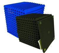 48 Pack 12"X 12"X1" Acoustic Panels Studio Soundproofing Foam, (24blue+24black')