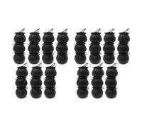 48 Pack Plastic Black Witch Candy Bowls Cauldrons,Pot with Handle ,for Halloween, Easter, 's Day Favors