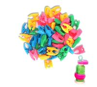 48 Pack Silicone Bobbin Clamps Holders, Colorful Sewing Bobbin Clips, Bobbin Clamps Holders Keeping Bobbin Thread Tails Under Control, Bobbin Thread Organizer