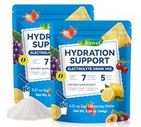 48 Packs Electrolytes Sachets-Electrolyte Powder Sachets Electrolytes Drinks Hydration Nutrition Mixes 5 Liquid IV Recharge for Balance Gut Eye Health, Muscle Comfort, Sugar Free