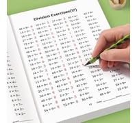 48 Pages Math Worksheets Division Practice Math Problem Workbook for 3rd 4th 5th Grade Students Age 7 8 9 10 11 Yeas Old Kids Early Childhood Education Materials