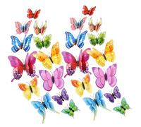 48 PCS 3D Butterfly Wall Stickers Styles Spring Decorations Butterfly Decorations for Home Room Decor for Bedroom Spring Party Birthday Decor 3D Butterflies for Walls Indoor
