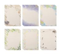 48 PCS A5 Letter Writing Paper - Cartoon Animal Print Stationery for Greeting Cards, Invitations & Poems (Premium Quality) (B)
