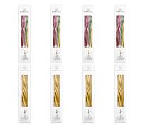 48 Pcs Birthday Cake Candless, 15.5 cm Long Spiral Paraffin Cake | Candles Birthday, Birthday Cake Candles, Party Wedding Cupcake Toppers, Anniversary Shower Metallic Festive, Bright Fun