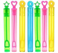 SHATCHI 4pcs/8pcs/12pcs/24pcs/48pcs/96pcs Assorted Bubbles Wands Kids Adults Summer Fun Birthday Wedding Hen Night Party Bag Fillers Favours Table Decorations, 48pcs