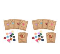 48 Pcs Crystal Gifts for Women Love Heart Crystals and Gemstones Set Exchange Card Gift with Heart-Shape Gems Valentines Cards for Boys Girls Toddlers Funny Valentine's Toys forty Favor