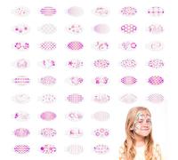 48 PCS Face Paint Stencils, Reusable Body Art Templates, Makeup Painting Template Versatile for Kids Children Adult Party Holiday Halloween Christmas