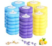 48 Pcs Toilet Wand Replacement Heads, Disposable Toilet Brush Heads, Toilet Wand Disposable Refill Heads, Disposable Replacement Head