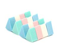 48 Pcs Triangle Foundation Beauty Tools Makeup Sponge Wedges Cosmetic Sponge Applicators for Foundation, Loose Powder, BB Cream