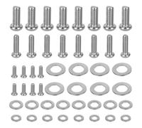 48 Pcs TV Bracket Screws for Back of TV, M4/M6/M8 Universal TV Mounting Screws with Washers, 304 Stainless Steel Wall Mount Hardware Kit, TV Bracket Bolts for Monitor Mounts Brackets Fixing