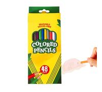 48 Piece Color Pencils - 7.09x3.35x1.1in Box, Fine Point Sketching Tool, Premium Wooden Set | Student Grade Stationery Creative Hobby Crafting Materials Detailed Shading Blending Techniques Over 3 Yea