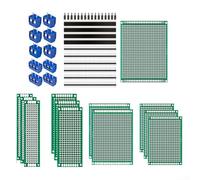48 Piece PCB Board Set for Arduino Projects with Comprehensive Components and Flexible Design