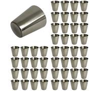 48-Piece Stainless Steel Shot Glasses 2cl | Shot Glass Stamper