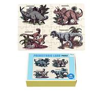 48 Pieces Dinosaur Mini Matchbox Puzzle