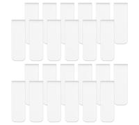 48 Pieces Magnetic Bookmark Sublimation Bookmarks Blank Book Marker Magnetic Page Clips for Kids Students Teachers School Home Office Reading Supplies Book Lovers Gifts