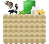 48 Pieces Natural Bee Repellent for Indoor Outdoor Wasp Repellent Yellow Jackets Hornet Wasp Deterrent Durable Long Protection for Garden, Patio, Yard, Farm, Pets and Kids