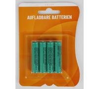 48 Pieces Rechargeable Batteries AAA For Solar Lamps 1.2V 600mAh Bulk Pack