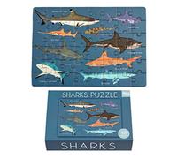 48 Pieces Sharks Mini Matchbox Puzzle