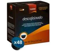 (48 Pods) Decaf - Dolce Gusto Compatible Decaffeinated Coffee Pods by Torrie Capsules