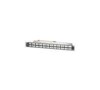 48-Port Keystone Patch Panel 1U with Tray 721028