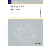 48 Preludes: in 24 Keys. op. 7. treble recorder (flute, oboe).
