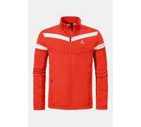 48 Schoffel Mens Heuberg Full Zip Fleece Mid Red Size 38"