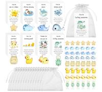 48 Set Employee Appreciation Gifts Bulk Thank You Staff Gift Animal Pun Inspirational Note Cards Funny Resin Inspirational Class Gifts for Coworkers Teacher Team Nurse End of Year Student Gift