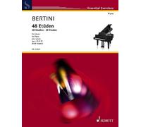 48 Studies op. 29 und op. 32 piano (easy - intermediate) Bertini Schott Music Pa