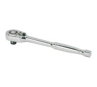 48-Tooth Pear-Head Ratchet Wrench - 1/2 Inch Sq Drive - Flip Reverse Mechanism