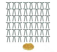 48 Velvet Bow Ornaments 18x13cm With 15m Gold Pearl Chain For Festive Decor | Includes red wine dark coffee and dark green bows with soft flannel texture easy-to-use loops for Christmas trees wreaths or