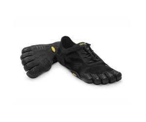 (48) Vibram KS Evo Five Fingers Barefoot MAX FEEL Training Shoes - Black