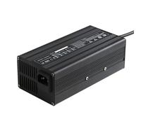 48 Volt Lead-Acid Batteries Chargers, 48V 4A Forklift Battery Charger, with Multiple Output Options for Forklifts, Scrubbers, Golf Carts, Industrial Vehicles,48V 4A,J