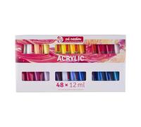 48 x 12 ml Acrylic Colour Set by Talens Art Creation