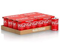 48 x Coca Cola Original Mini Tins, Carbonated Drink, 150 ml, Soft Drink