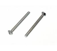 48 x Electrical Screws for Light Plug Socket Boxes BZP Steel 3.5 x 40mm