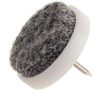 48 x Furniture Floor Protecting Glider Pads Knock in White 28mm