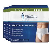 48 x Incontinence Pants Women and Men | Adult Diapers | Adult Nappies | Adult Incontinence Pull Up Pants | Soft-Stretch Waistband | Waist Size X Large 95-175 cm | (X Large)