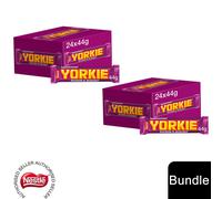 (48 x Yorkie Chocolate Bar(48 Bars)) Nestlé Chocolate Bar (48 - 144 Bars) Yorkie, Aero, Milkybar Pick your Favourite