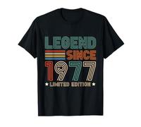 48 Years Old Legend Since 1977 48th Birthday Retro Cool T-Shirt