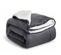 480 Gsm Luxury Heavy Sherpa Blanket Warm Faux Fur