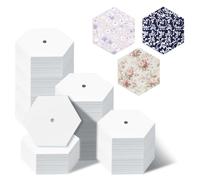 480 PCS 1" Piecing Paper for Quilting, Hexagon Quilting Templates for DIY Patchwork Sewing Crafts, Sewing Supplies Quilting Accessories Crafting Tools,Hexagon Paper Piecing Template (1 Inch)