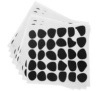 480 Pcs Black Irregular Dot Wall Decals 16 Sheets PVC